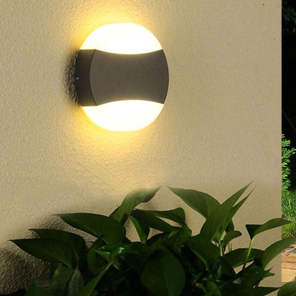 

wall lamp acrylic waterproof porch villa balcony corridor light el outdoor garden patio exterior lamps