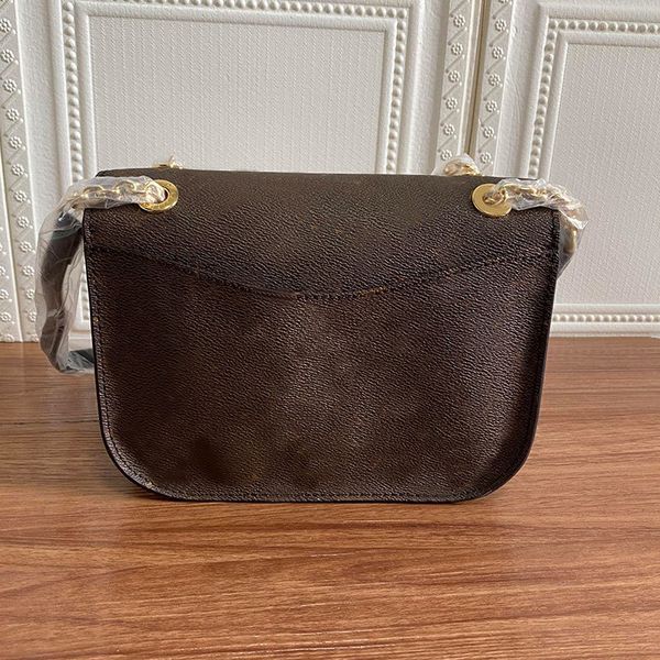 

women handbags chain shoulder bag cross body bag fashion hasp hardware letter genuine leather fashion lady bag 2vn