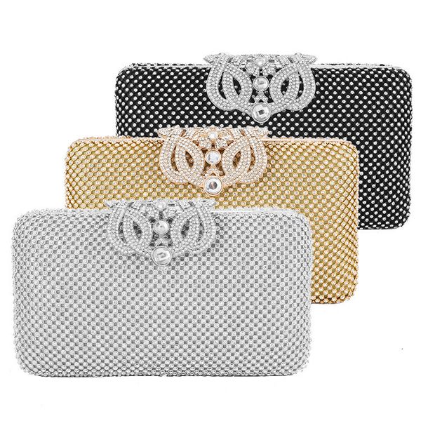 

evening bag 2021 dinner women's handbag diamond inlaid banquet dress 13