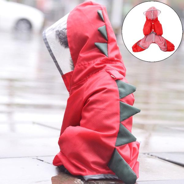 

dog apparel impermeable pet rain coat for small dogs yorkie poodle overalls raincoat waterproof puppy clothes jumpsuit capa de chuva