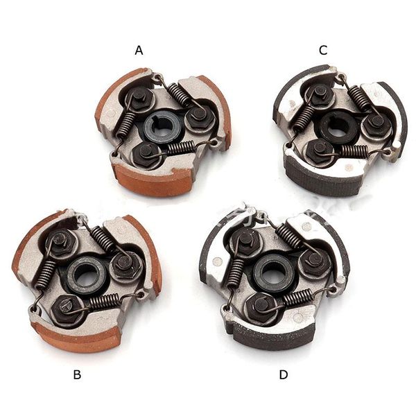 

motorcycle brakes 47cc 49cc gas minimoto pocket bike mini dirt quad atv 2 stroke complete alloy clutch pads 40-6 44-6