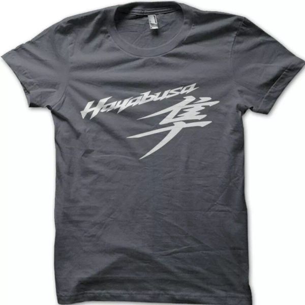 

Suzuki Superbike Hayabusa Motorcycle biker printed t-shirt 8996, White;black