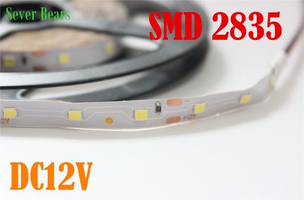 

5m/lotsmd 2835 60led/m 5m 300 led striplight dc 12v flexible strips, light color white/warm white/blue/red/green/yellow strips