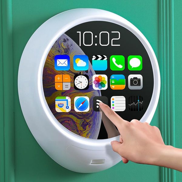 

storage boxes & bins bathroom wall-mounted makeup box without punching large-capacity jewelry cosmetic