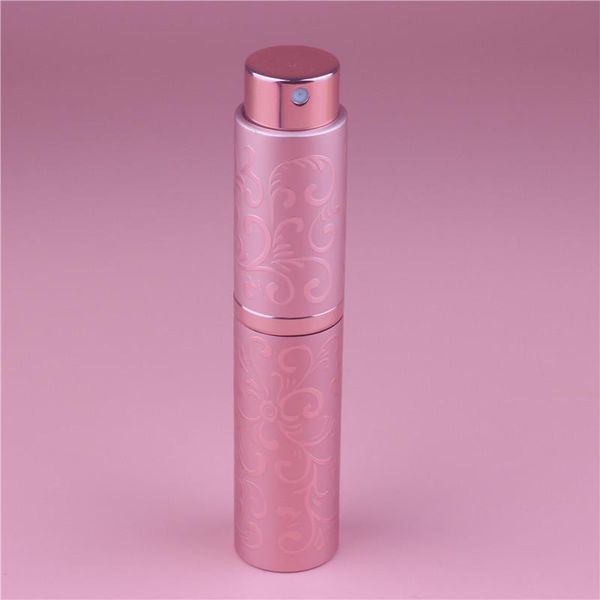 

portable travel floral print 10ml empty perfume bottle refillable spray makeup atomizer womens atomiser sprayer storage bottles & jars