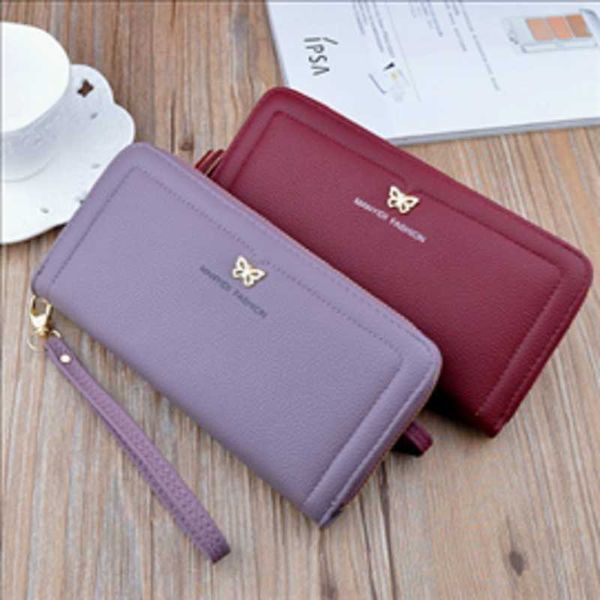 

wallets long wallet women's cartoon retro witch small surprise, Red;black