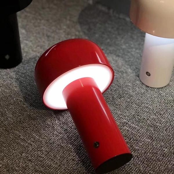 

table lamps creative mushroom bedroom night modern minimalist portable, home decor, office, study,simpl dimmer, lamp