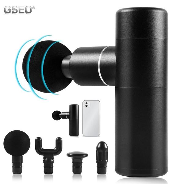 

mini massager gun deep fascial tissue percussion full body relief for muscle ache pain tension fascia portable accessories