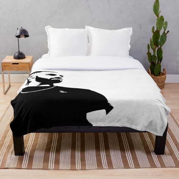 

blankets drake rapper throw blanket soft warm coral fleece plush rug piece sofa bed knee boys girls