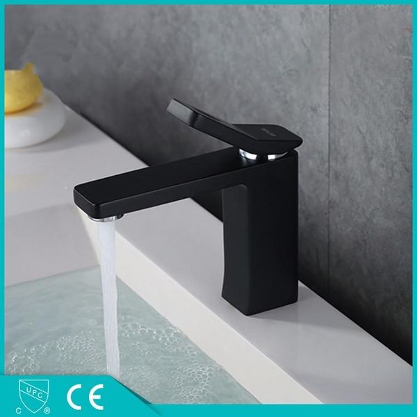 

bathroom sink faucets solid brass model square black basin mixer faucet water tap and cold