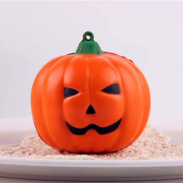 

squeeze soft halloween soft pumpkin cartoon squishy slow rising squeeze toy phone straps funny gift jouets pour enfants #w