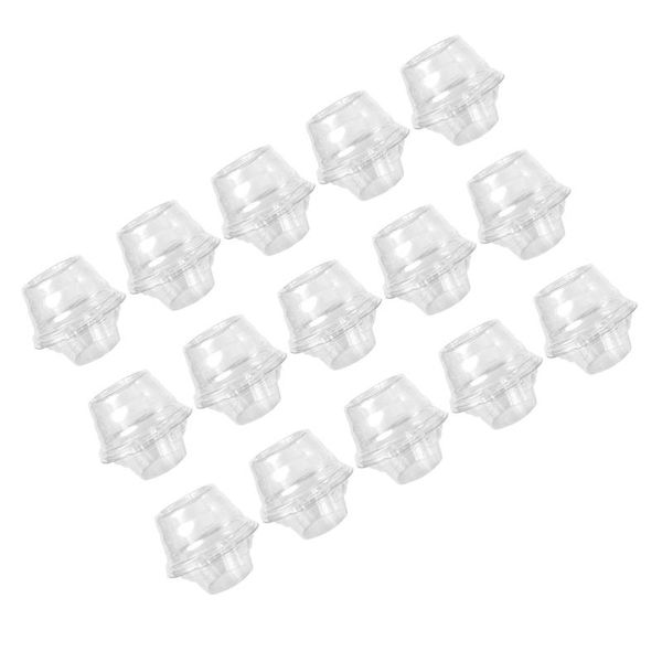 

pcs transparent cake box cupcake packing storage container gift wrap