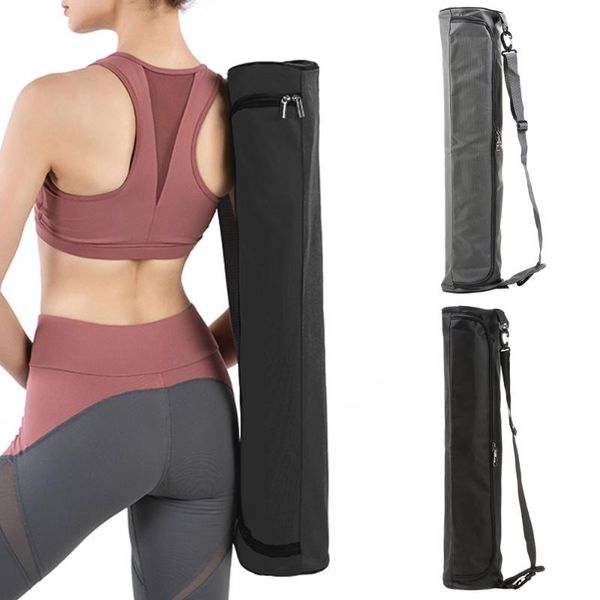 

72*15 cm yoga mat bag full-zip exercise gym carry durable adjustable shoulder strap multi-functional storage bags mats