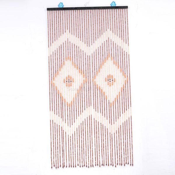 

curtain & drapes wooden bead curtains 90x175cm-38 wave/90x195cm-36 line screen handmade bean blinds for home door window veranda decor