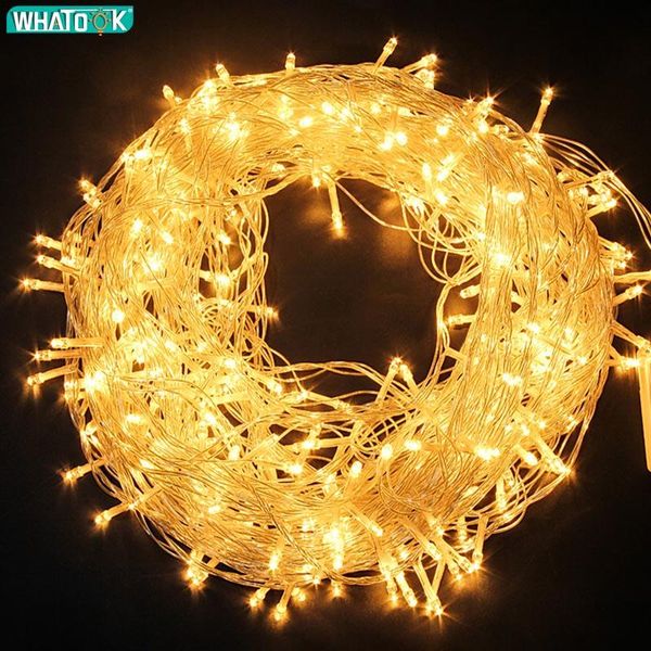 

strings 10m 20m 30m 50m led fairy garland light christmas outdoor string lights waterproof decor wedding party tree holiday lighting