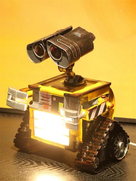 

table lamps modern technology robot lamp bedroom bedside boy room decor study desk children's light year gift