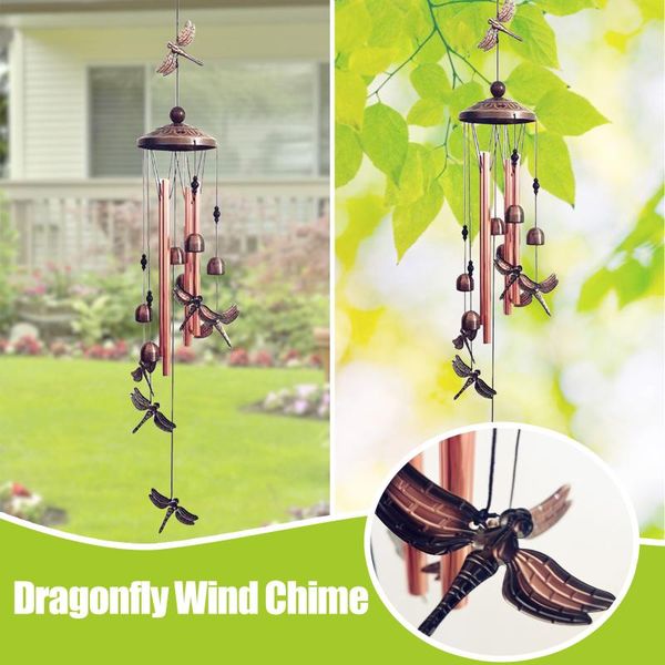 

garden decorations bird wind chimes outdoor bells with 4 aluminum tubes 6 romantic chime for indoor home decor