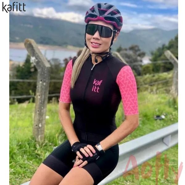 

racing sets kaficyclist jumpsuit suit,women's cycling clothing,little monkey,female overalls blazer set,summer short sleeve,gel triathl, Black;blue