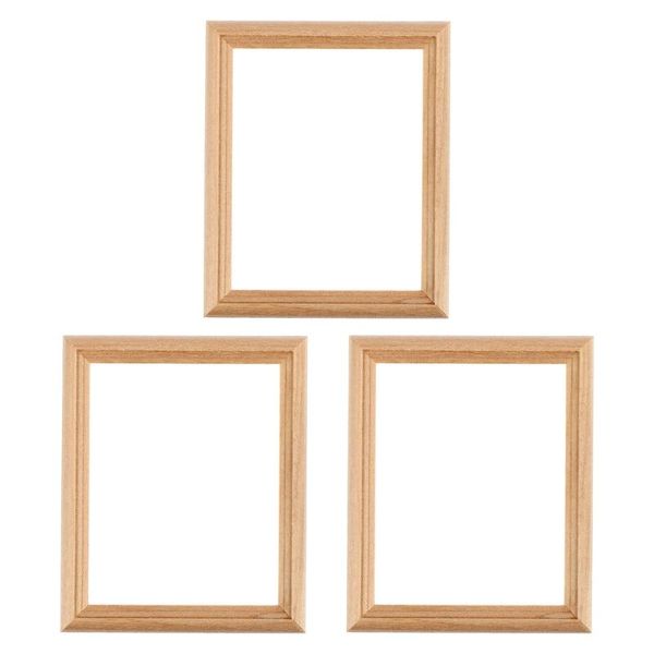 

frames 3pcs micro landscape decors doll house model world decorative po frame