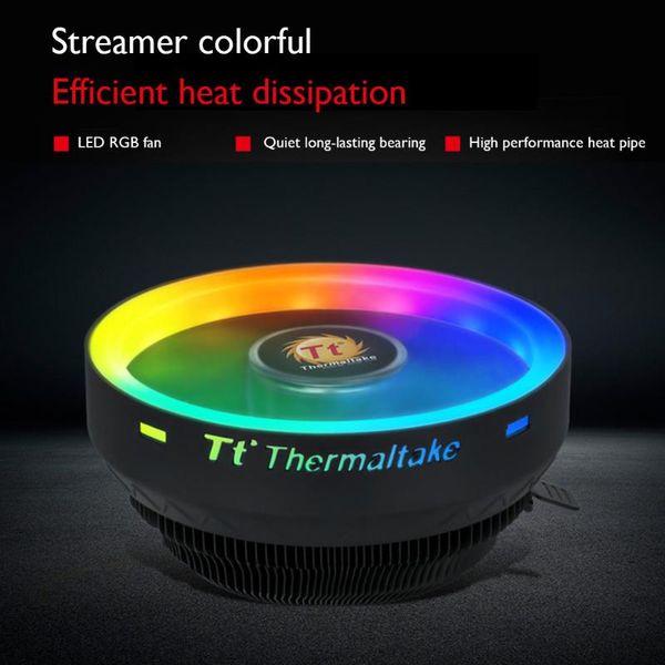 

fans & coolings cpu cooler rgb light radiator for intel lga 115x amd fm2 fm2+ am3+ cooling fan