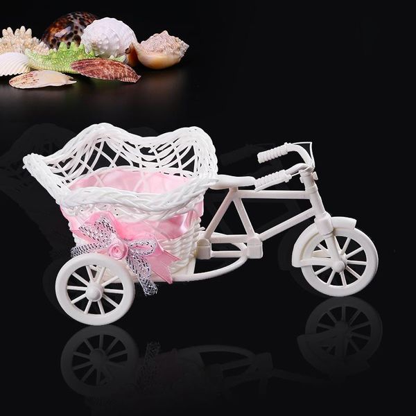 

vases rattan tricycle basket garden wedding party bedroom vase storage decoration