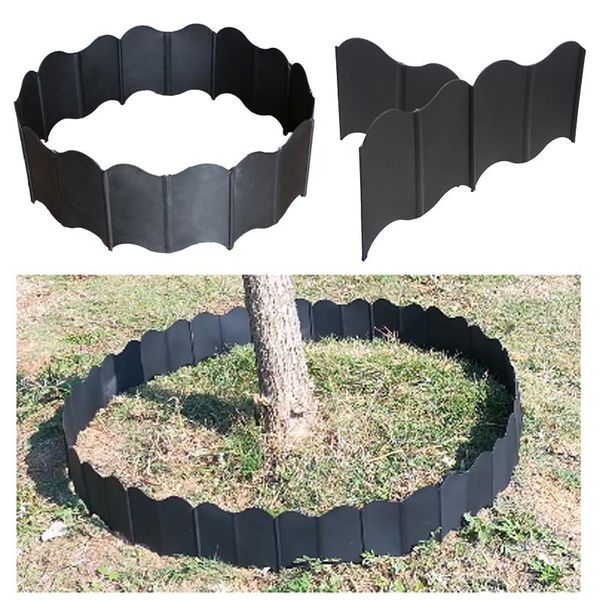 

fencing, trellis & gates 20pcs/set plastic garden gardening small fence tree flower plant fences assemble j99store