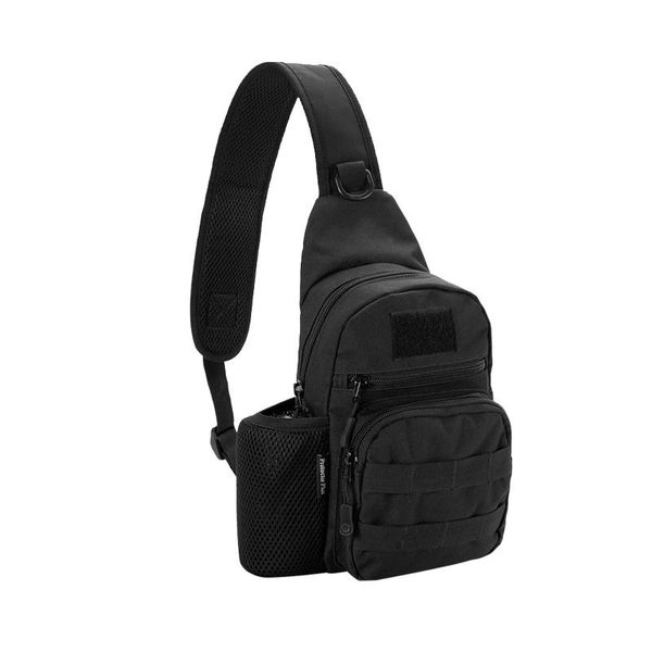 

outdoor bags cycling adjustable strap with bottle holder oxford cloth men chest bag sling camping shoulder sports cross body travel