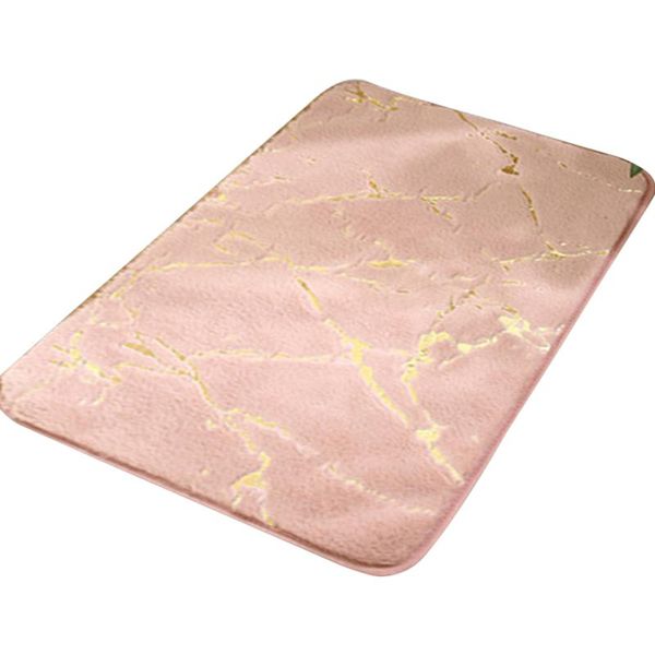 

carpets shwoer rug polyester quick dry home decor bathroom mat golden marble texture bedroom kitchen rectangle non slip machine washable