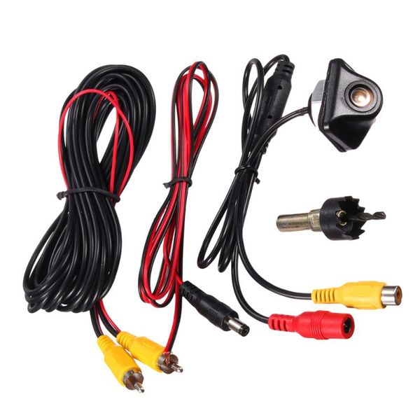 

car rear view cameras& parking sensors 170 degree professional camera triangle night vision reversing auto monitor waterproof video