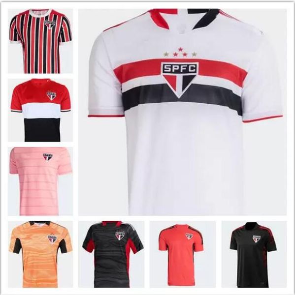 

dani alves pato 20 21 22 sao paulo soccer jersey third away black red 2021 2022 hernanes club home white football shirt, Black;yellow