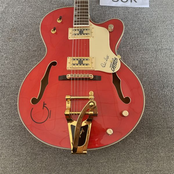 

hollow out single swing jazz electric guitar, new product launch guitars