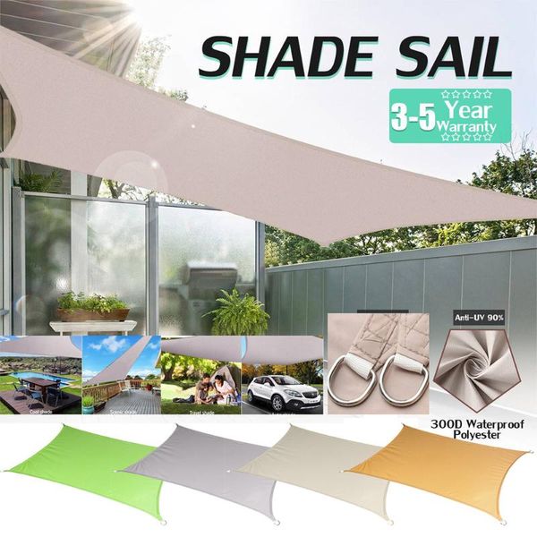 

sun shade sail waterproof uv block awning shading net outdoor shelter for patio pool garden yard lawn carport tents and shelters