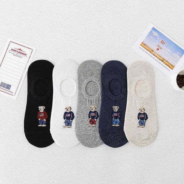 

men's men's socks spring and summer, Black