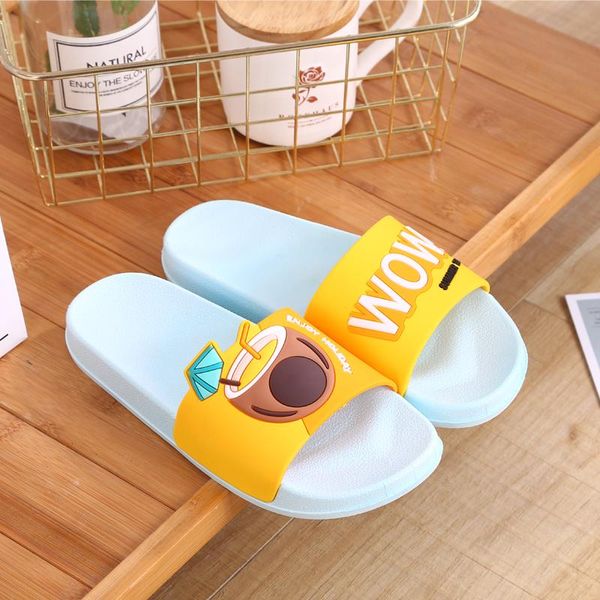 

slippers womens flip flops summer women cartoon lovely shoes sandals slides slide sandalias de mujer chaussure femme, Black
