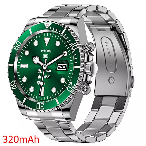 

aw12 smart watch full touch 320mah rom 256mb stainless steel bluetooth call custom dial multi sports clock fitness tracker bracelet smartwat
