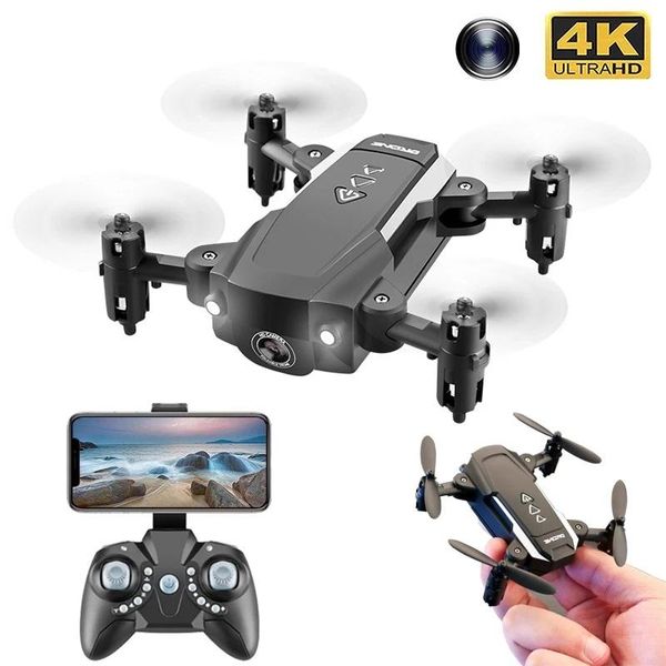 

mini rc drone with camera wifi fpv helicopter headless mode foldable professional quadcopter selfie dron toys for boy girls drones