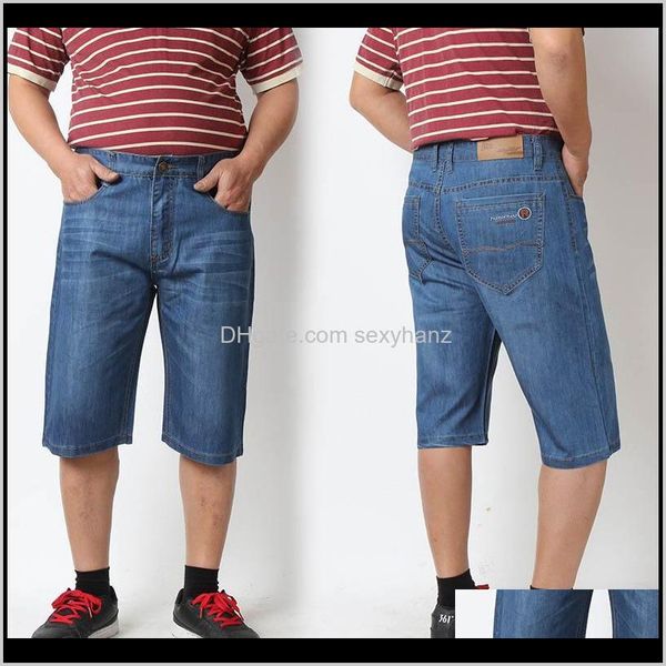 

mens jeans light blue summer straight shorts men big plus size drop f0af3 1fd0d