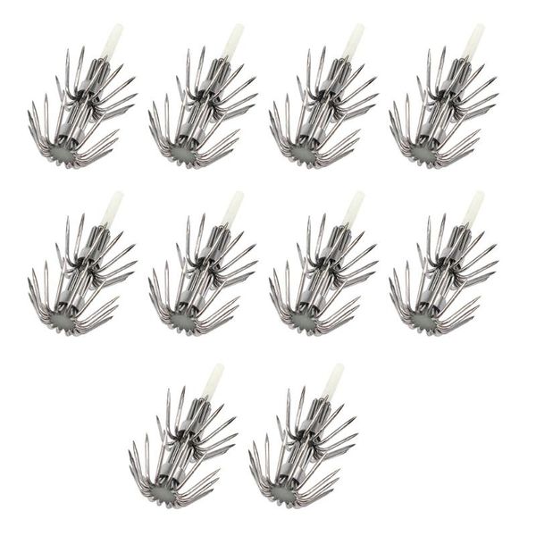 

fishing hooks 10pcs ocs / squid jig diy hook # 2.5 3.0 3.5 lure accessory