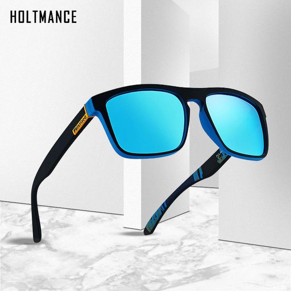 

sunglasses holtmance 2021 fashion guy's sun glasses polarized men classic design mirror square ladies, White;black