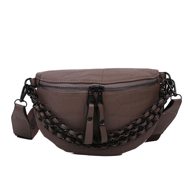 

waist bags women's fanny pack bag thick chain shoulder crossbody chest female belt fashion designer handbags