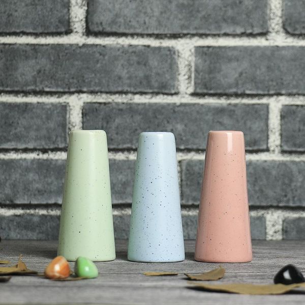 

vases creative ceramic small vase crafts home living room decoration green water planting flower