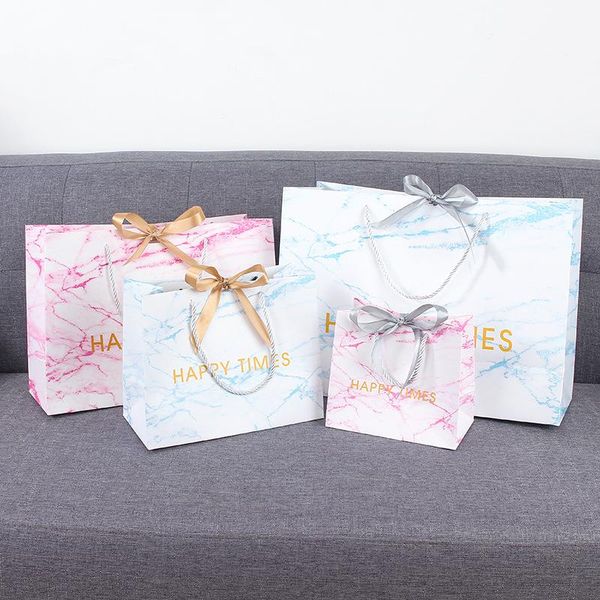 

storage bags marble pattern packaging bag gift business wedding candy custom clothing store paper