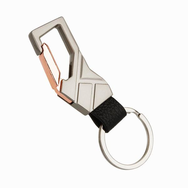 

keychains metal keychain creative gift men's waist ring gx-610, Silver