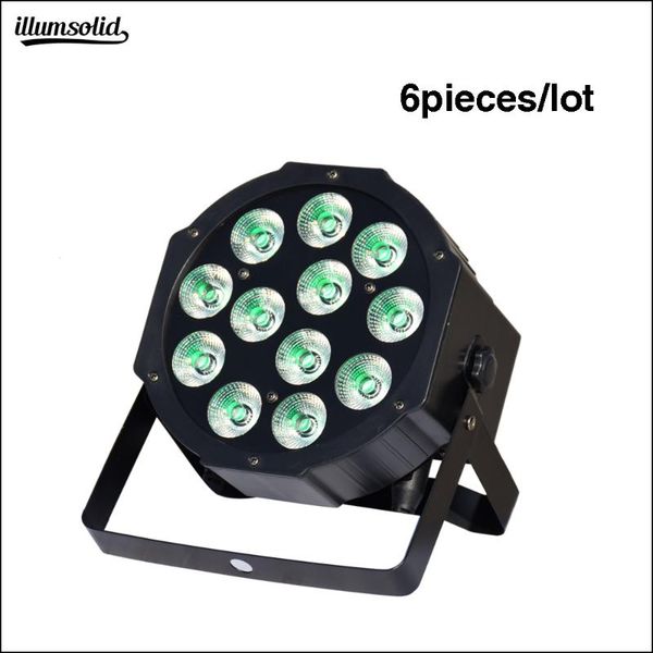 

effects 6pcs/lot 12x12w rgbw 4in1 professional stage lighting mini ledlight