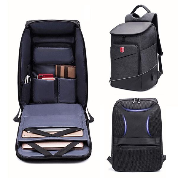 

backpack business waterproof multi function travel 15.6 inch computer bag personality versatile man