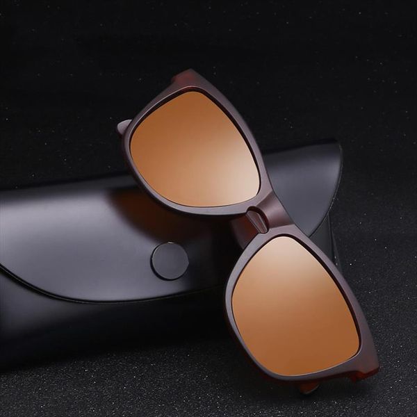 

brand fashion retro sunglasses polarized lens vintage eyewear accessories sun glasses for men women, White;black