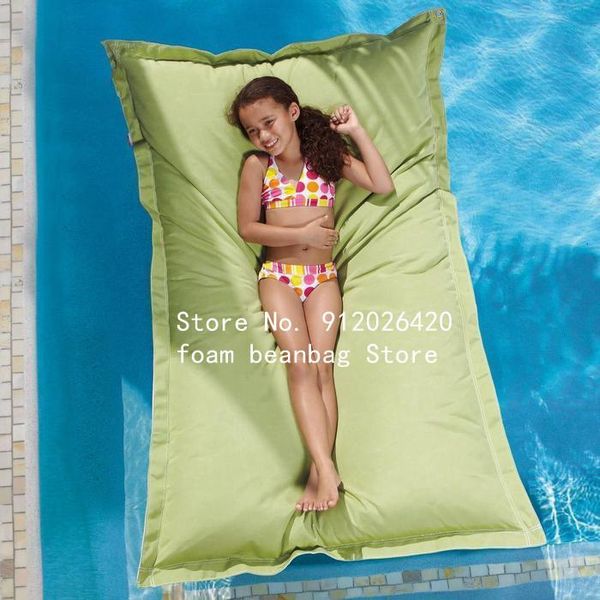 

camp furniture pool side adults seat classical design waterproof beanbag outdoor solution dyed oxford fabric lazy sofa