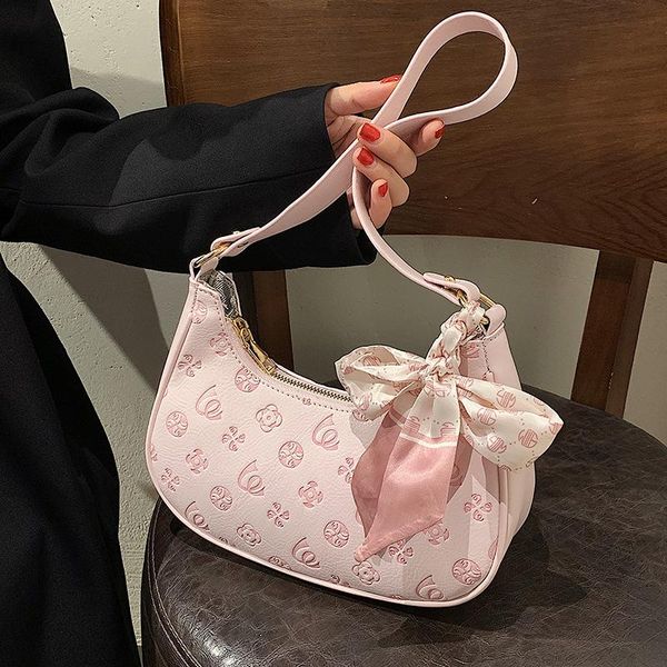 

evening bags texture all-match messenger bag ladies 2021 high-quality handbags trendy fashion net red one-shoulder armpit