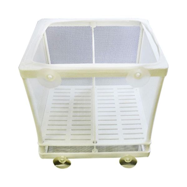 

aquariums fish breeding incubator mesh net hanging hatchery isolation box for aquarium accessory