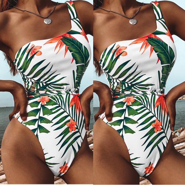 

women's swimwear bikini swimming suit for women plus size one piece swimsuit ropa mujer push up padded mesh splicing, White;black